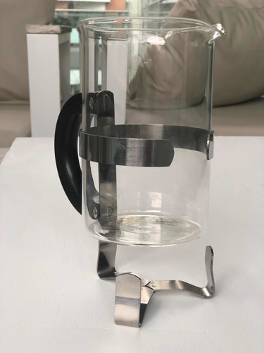 Cafetera Prensa Francesa Embolo 800 Ml Acero Inoxidab Vidrio