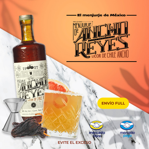 Licor De Chile Ancho Reyes 750ml