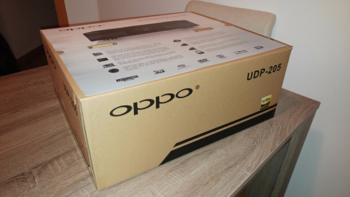 Imagen 1 de 6 de Reproductor Blu-ray Oppo Udp-205 Multizona Uhd 4k 220v