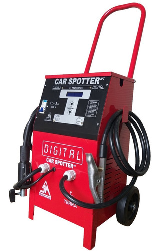 Car Spotter Digital Sm - Repuxadeira De Chapas C/ Protector Cor Vermelho Frequência 60Hz 220V