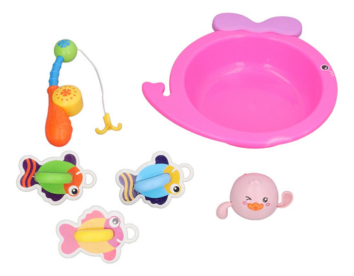 Juego De Pesca Para Bebés, Juguete Para Niños, Bañera De Pla