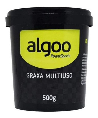 Graxa Algoo Multiuso - 500g Cubo Caixa Direção Mov Central