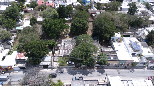1200m2 De Terreno Con Construcción Cerca Del Parque De La Plancha Merida Centro