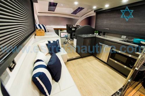 Imagem 5 de 11 de Lancha Tethys 41 Ht Iate Ferretti Axtor Intermarine Armada