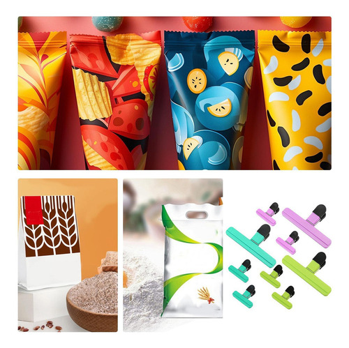 Lj Clips De Comida For Bolsas Clips De Bocadillos Paquete