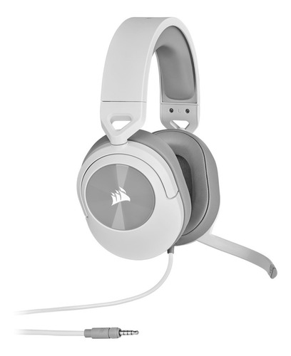 Imagen 5 de 10 de Auricular Gamer Corsair Hs55 Surround Blanco 7.1 Pc Ps Xbox