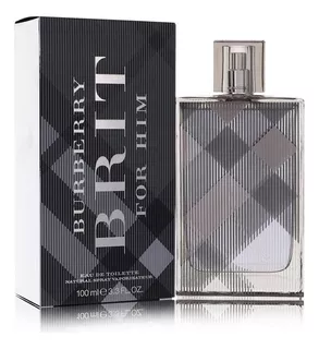 Perfume Burberry Brit For Him Edt 100ml Masculino Original C/ Selo