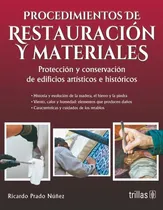 Comprar Procedimientos De Restauración Y Materiales Protecci Trillas