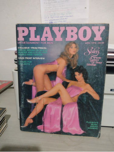 Revista Playboy Sisters Pictorial #4 April 1978 B204r 