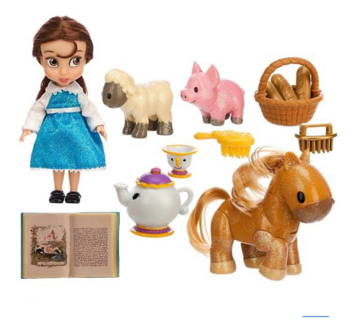 Bella Y Bestia Mini Animators Set Disney Store