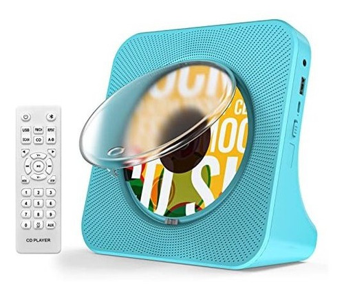 Reproductor De Cd Portátil Con Bluetooth, Altavoces Estéreo