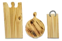 Comprar Set Tabla Parrillera + Tabla Pizzera + Tabla De Asado\u002Fpicar