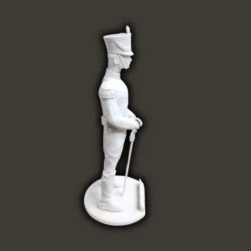 Granadero Mod1, Escala 1/16 (12cm), Color Blanco