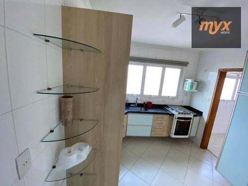 Apartamento Com 3 Dormitórios À Venda, 110 M² Por R$ 575.000,00 - Campo Grande - Santos/sp - Ap6059