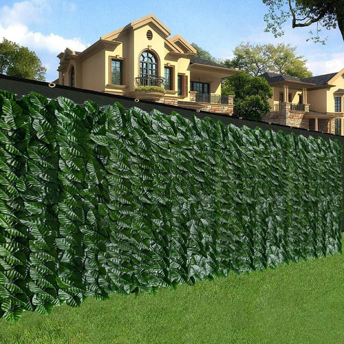 Enredadera Artificial Para Jardín Vertical Y Cercos X Rollo