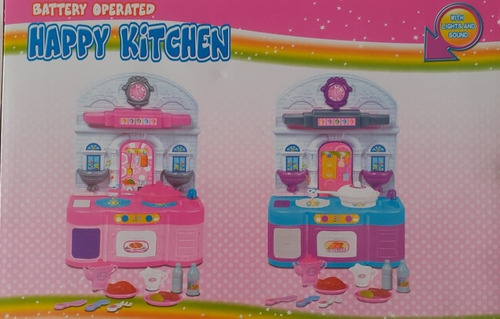 Juego Cocina Happy Kitchen Niñas Importado