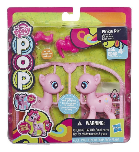 Boneca My Little Pony Pop Pinkie Pie A8268/a8208 Raridade