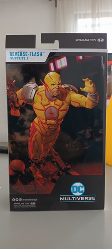 Reverse Flash Injustice 2 Mcfarlane Dc Multiverse