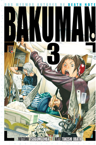 Bakuman Vol. 03, De Takeshi Obata Tsugumi Ohba. Editora Jbc, Capa Mole, Edição 3 Em Português, 2023