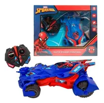 Comprar Auto Radio Control Spiderman Marvel 53505 Color Azul Personaje Hombre Araña