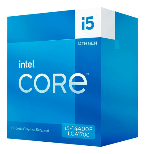 Procesador Intel Core I5-14400f 2.5/4.7ghz Lga 1700