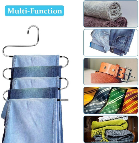 8 Unidades. Perchas Para Pantalones Benavvy 8 Unidades. Perchas Para Pantalones Benavvy