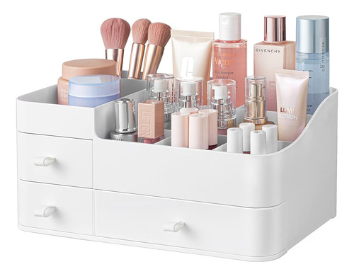 Hblife Organizador De Maquillaje Plástico Para Tocador, Gran