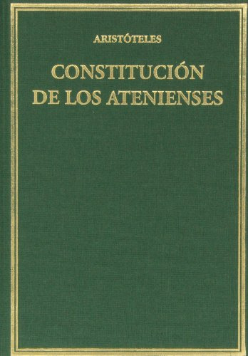 Constitucion De Los Atenienses -alma Mater-