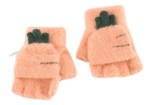 (mh) Guantes De Invierno Antiguos Para Niñas, Suaves, Con Co