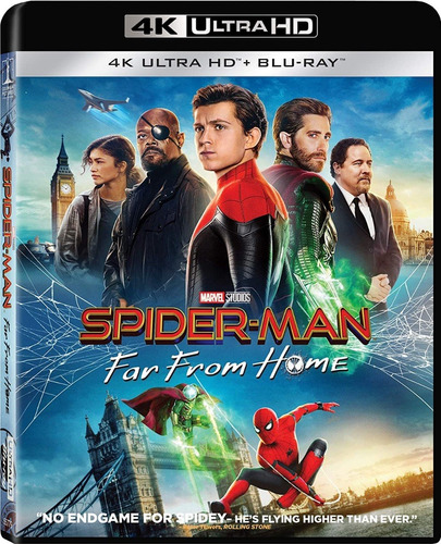 Blu Ray Spider Man Far From Home 4k Ultra Hd Dc Marvel 