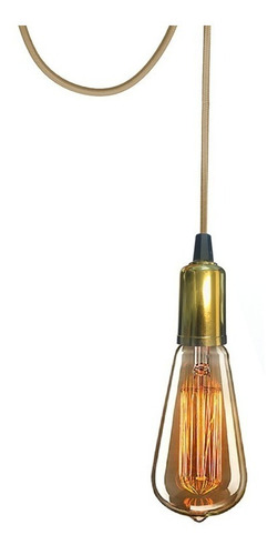 Imagem 4 de 9 de Lâmpada Vintage Retrô Edison Filamento De Carbono - St64