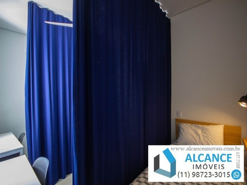 Imagem 7 de 9 de Studio 22m² Mobiliado Centro De Sp Perto Do Metrô - Aluguel De 1 Quarto Pronto Para Morar Centro De São Paulo - Santa Cecília - Alcance Imóveis - Ap00127 - 34188063
