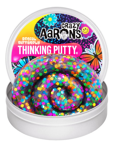 Crazy Aarons Social Butterfly Thinking Putty®