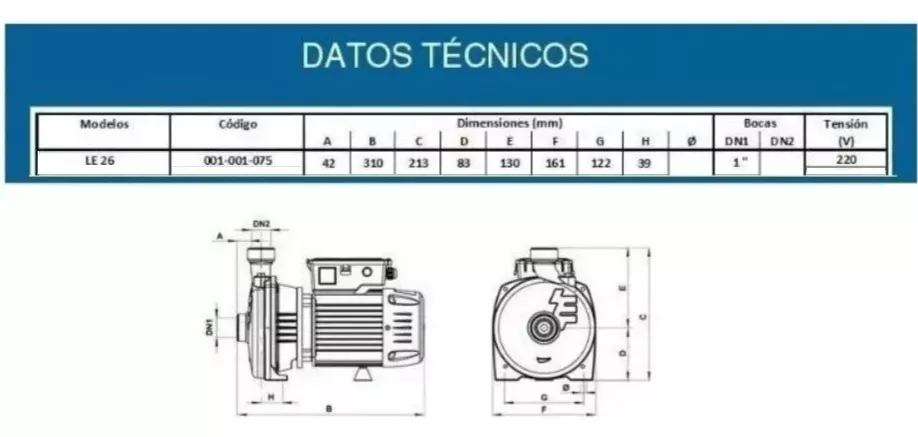 Tercera imagen para búsqueda de bomba de agua