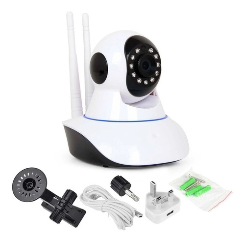 Imagen 6 de 10 de Video Baby Monitor Con Cámara Hd Noche Infrarrojo Visión Bid