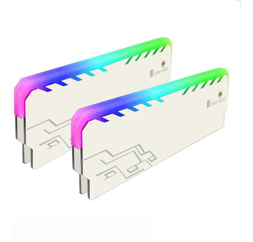Disipador De Calor De Aleación De Aluminio De 3 Pines Rgb, E