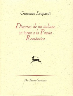 Libro Ádiscurso De Un Italiano En Torno A La Poesía Romántic