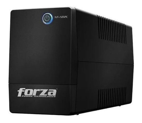 Imagen 2 de 3 de UPS Forza NT Series NT-502C 500VA entrada y salida de 220V con entrada de 162V/268V CA negro