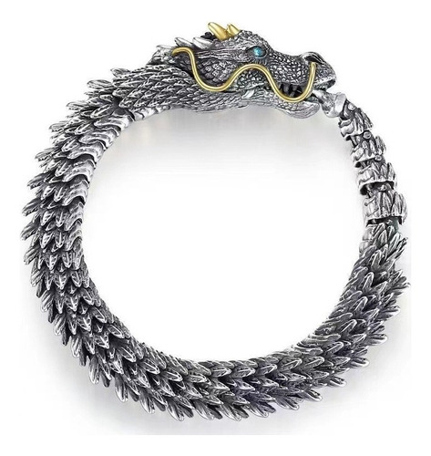 Pulsera Para Caballero En Forma De Serpiente Regalo Papá, 1