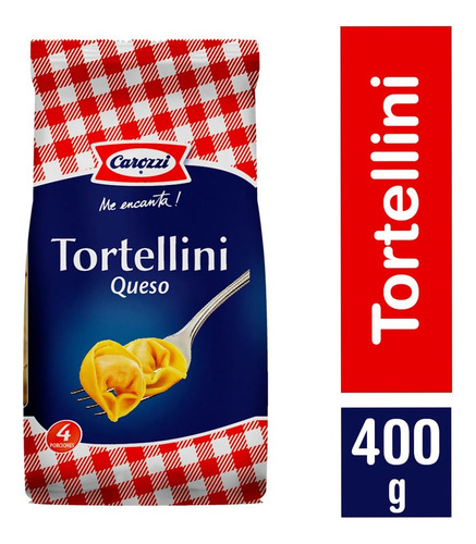 Tortellini C Queso  Carozzi 400gr (5uni)super