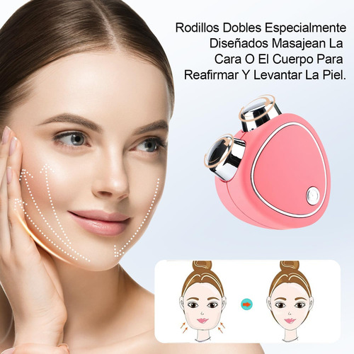 Masajeador Facial Con Microcorriente Estiramiento Rostro