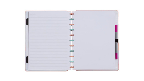 Caderno Inteligente Grande Arco-íris Pastel