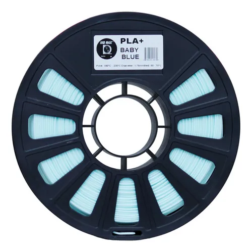 Filamento 3d Pla Iiidmax De 1.75mm X 1kg () Color Celeste Bebe (baby Blue)