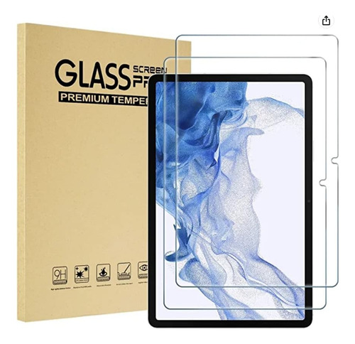 2 Micas Protector Para Samsung Galaxy Tab S9/s8 11 Pulgadas