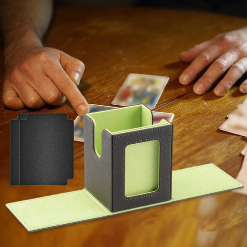 Caja De Baraja De Cartas Coleccionables Para Juego De Verde