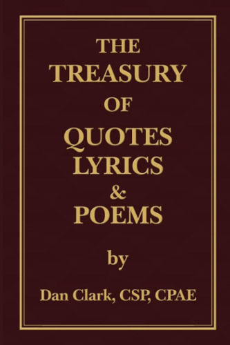 Libro: The Treasury Of Quotes Lyrics & Poems