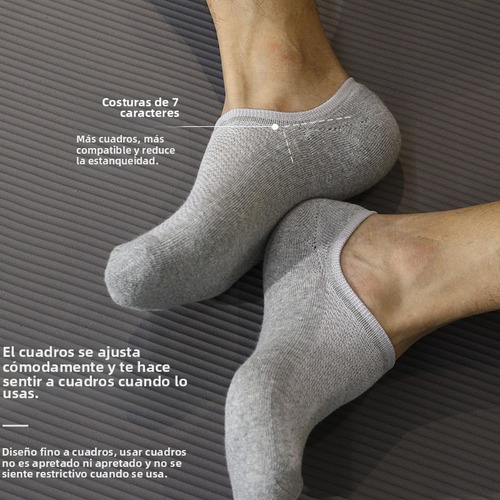 Pack De 12 Calcetines Deportivos De Algodón Antibacterianos