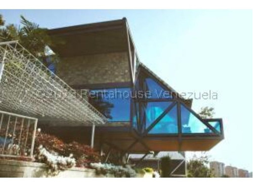  #23-20934  Extraordinaria, Imponente, Inigualable Casa En Los Naranjos Del Cafetal