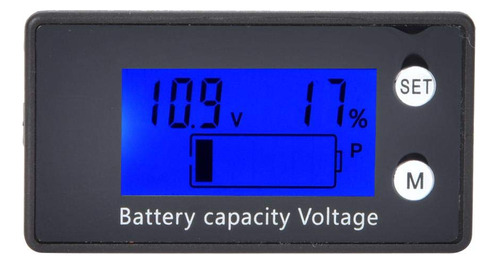 Eboxer Dc Multifuncion Bateria Monitor 10-100v Capacidad Lcd