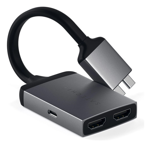 Hub Adaptador Dual Hdmi Tipo C - Satechi Oficial